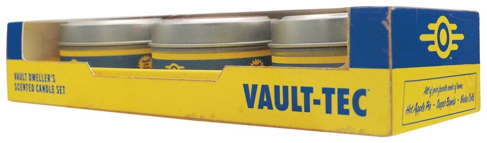 Set di 3 candele profumate Fallout Vault Dweller's