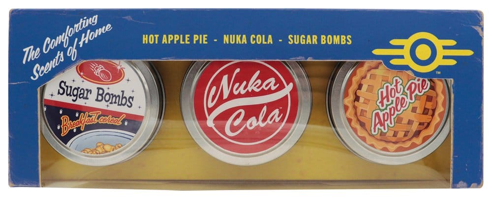 Set di 3 candele profumate Fallout Vault Dweller's