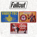 Fallout metalen borden 3-delige set (Vault-Tec, Red Rocket, Nuka Cola)