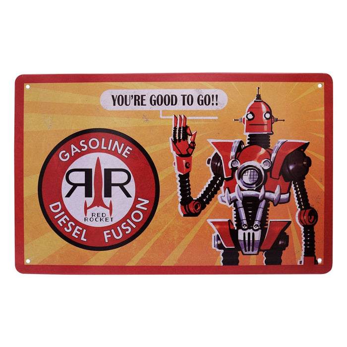 Fallout metalen borden 3-delige set (Vault-Tec, Red Rocket, Nuka Cola)
