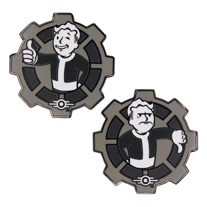 Fallout Collector's Coin Vault Boy Decision