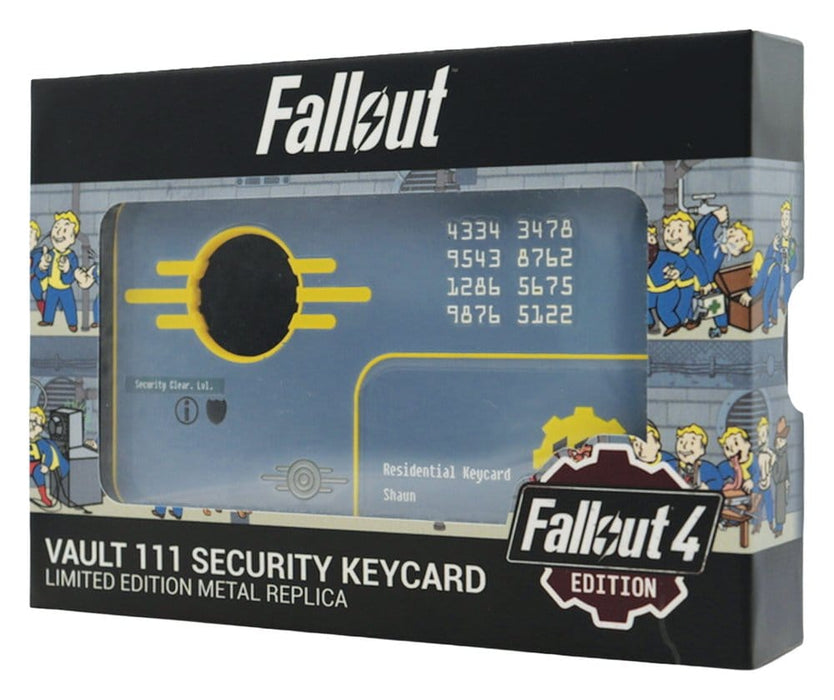 Fallout 4 Vault-111-Keycard Replik (Limited Edition)