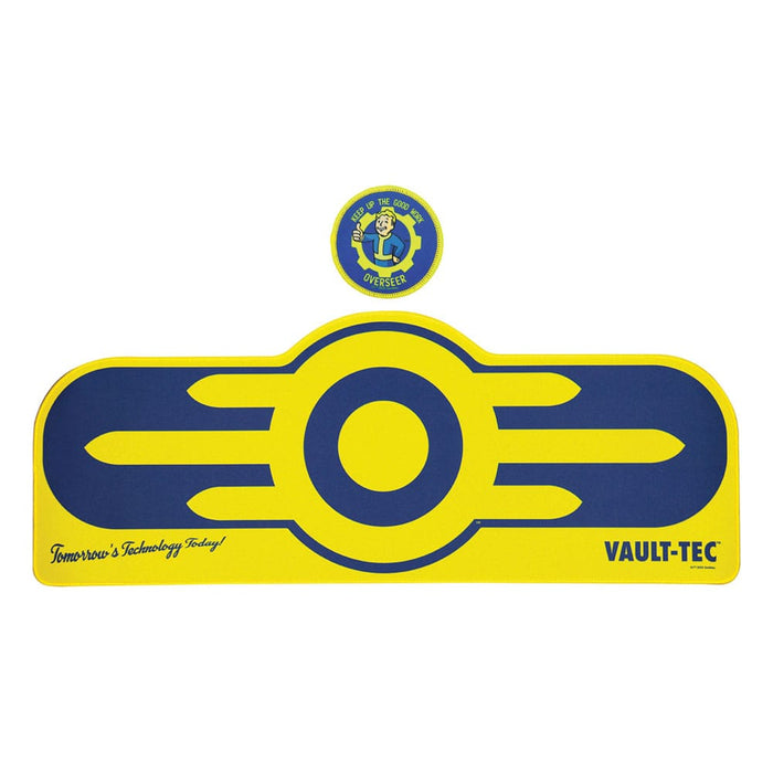Fallout Schreibtischunterlage mit Untersetzer Vault-Tec