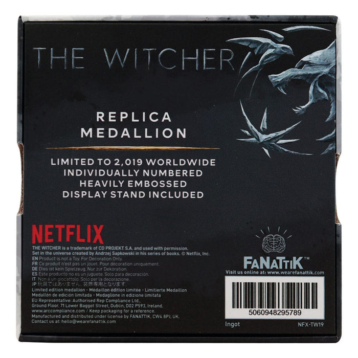 The Witcher Replica Geralt's Medallion
