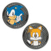 Moneta da collezione Sonic e Tails