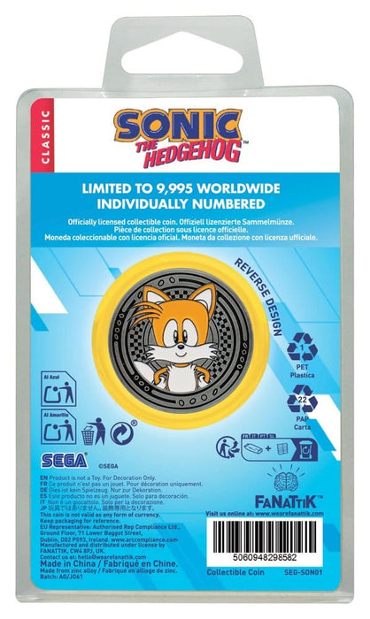 Moneta da collezione Sonic e Tails