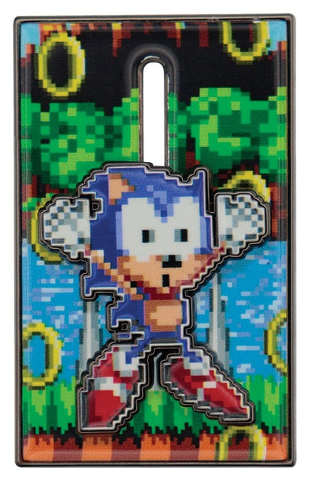 Pin's Sonic avec hérisson mobile
