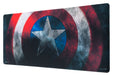 Alfombrilla de ratón XL de Captain America con el escudo