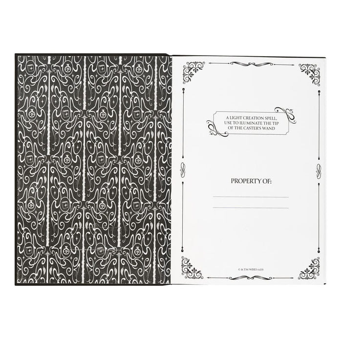 Cuaderno Harry Potter Lumos con varita