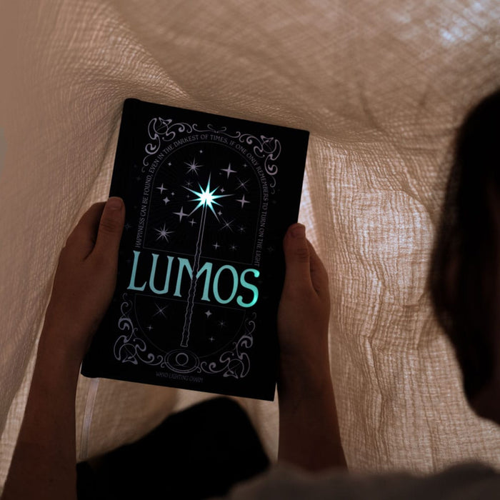 Cuaderno Harry Potter Lumos con varita
