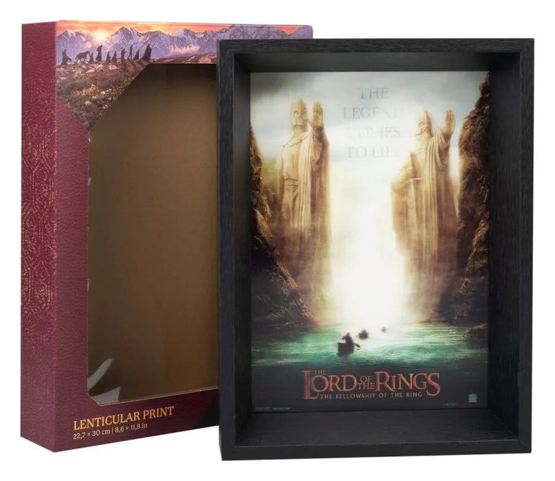 The Lord of the Rings Lenticular Print The Fellowship of the Ring
