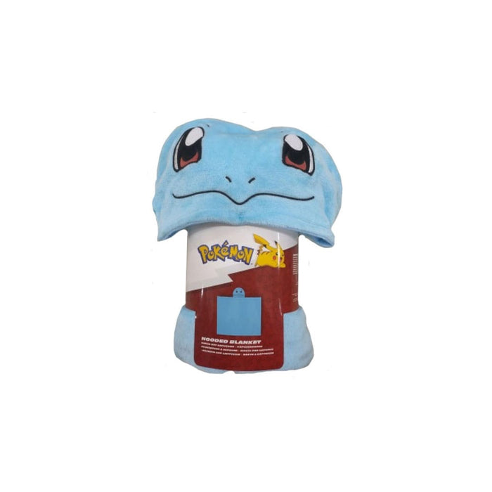 Manta con capucha de Squirtle de Pokémon