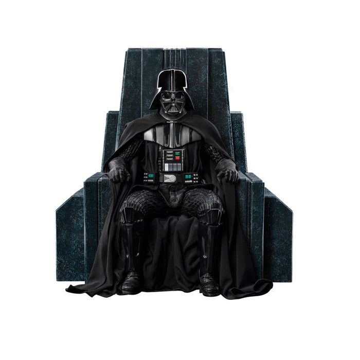 Star Wars statua di Darth Vader sul trono
