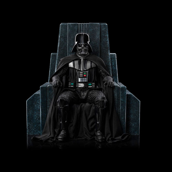 Star Wars statua di Darth Vader sul trono