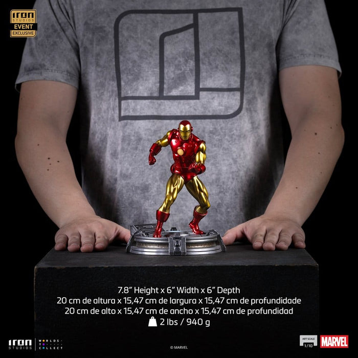 Estatua Marvel Iron Man Art Scale 1/10