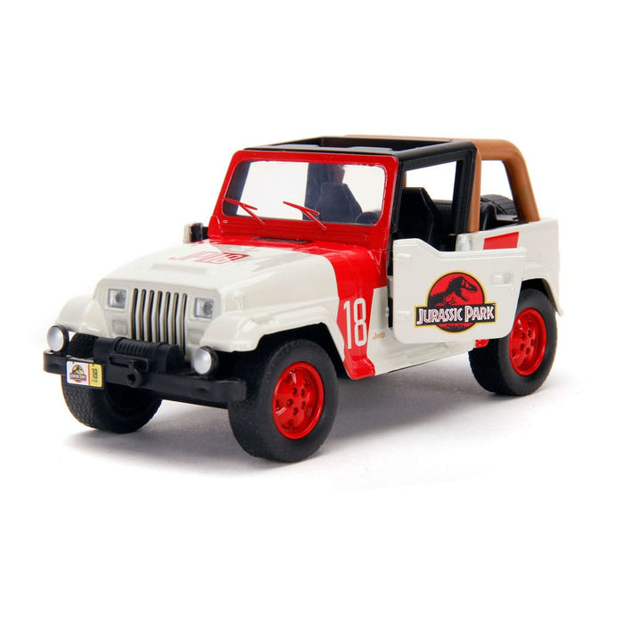 Jurassic World Jeep Wrangler Model Car 1:32