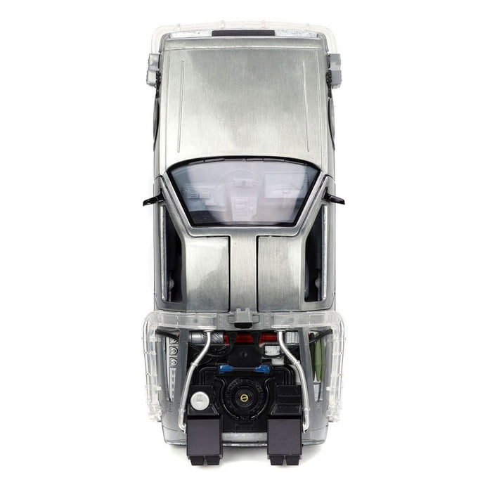 Retour vers le futur Voiture miniature Machine à remonter le temps 1/24