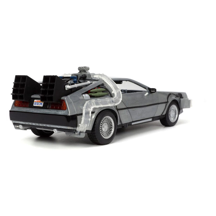 Retour vers le futur Voiture miniature Machine à remonter le temps 1/24