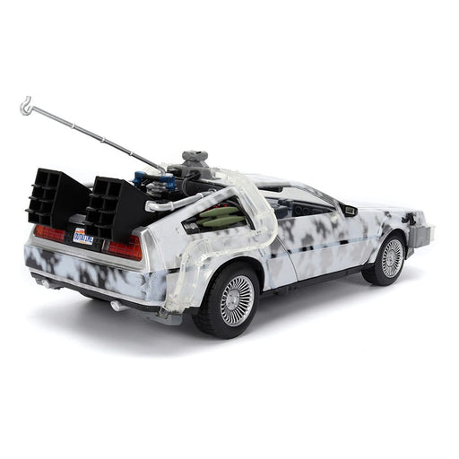 Zurück in die Zukunft DeLorean Modellauto (Frost-Edition)