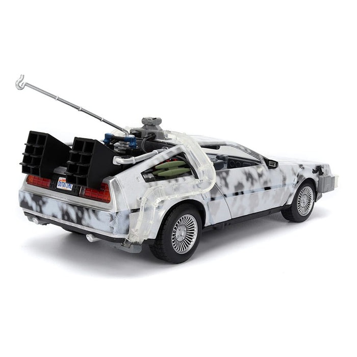 Zurück in die Zukunft DeLorean Modellauto (Frost-Edition)