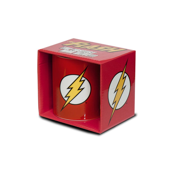 Flash mok met bliksemlogo