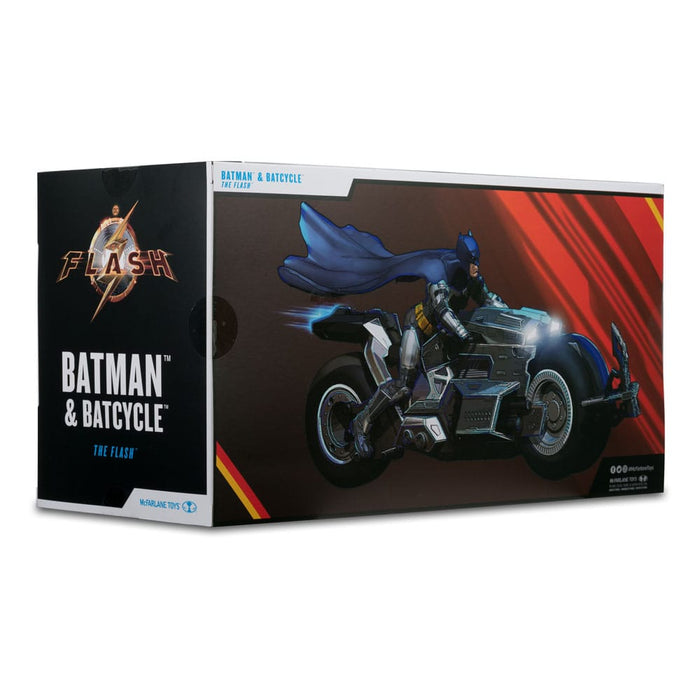 Batman with Batcycle from The Flash