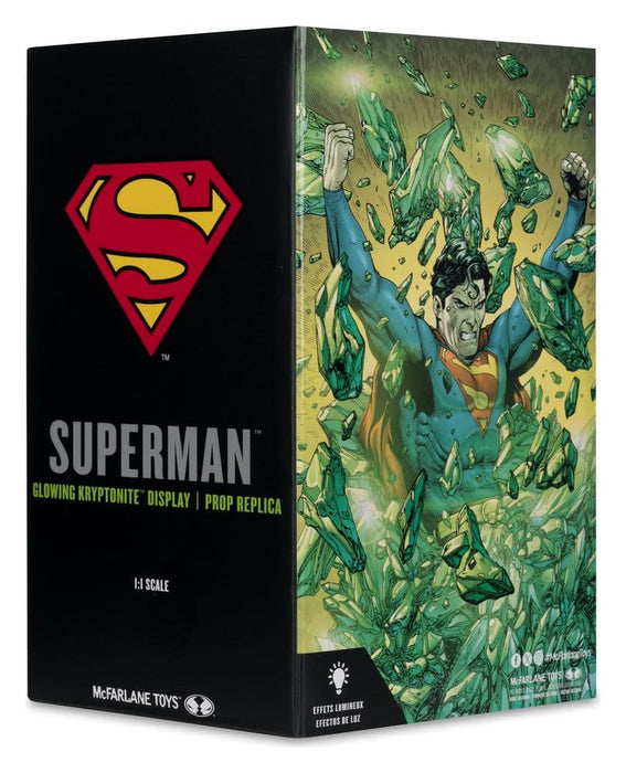 Replica di kryptonite di Superman luminosa