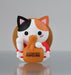 Figura da collezione One Piece Nyan Piece Nyan! gatto portafortuna Luffy