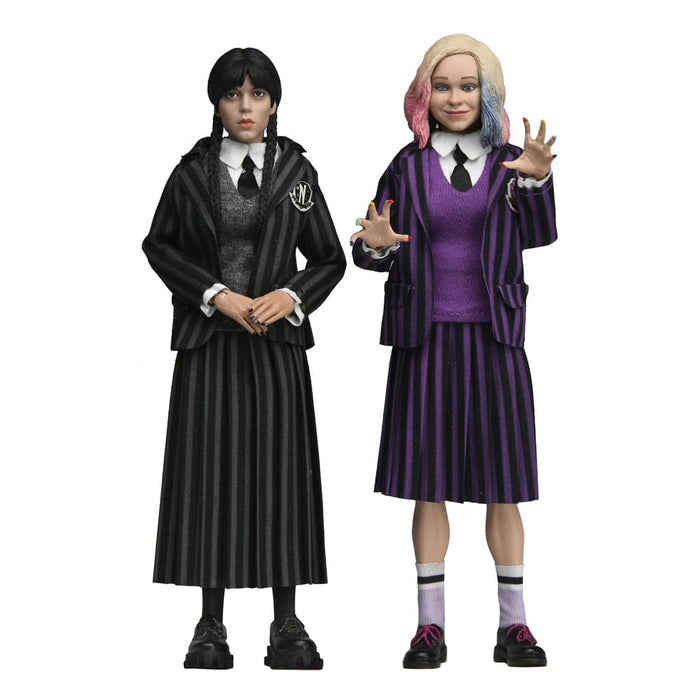 Wednesday Figurines Wednesday Addams et Enid