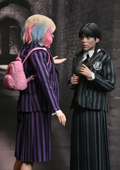 Wednesday Figurines Wednesday Addams et Enid