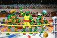 Teenage Mutant Ninja Turtles Stump Wrestling Pack de 4 Figurines Articulées (Archie Comics)