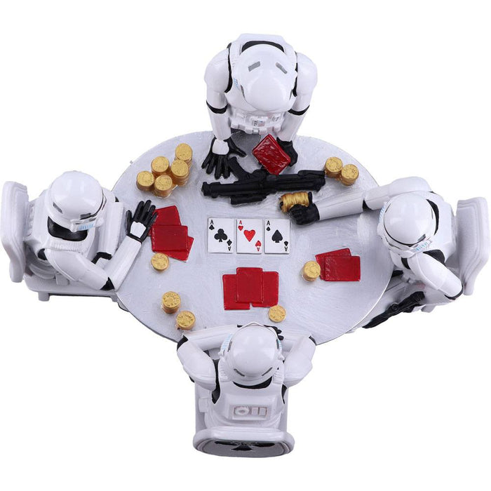 Star Wars Diorama Stormtroopers Playing Poker