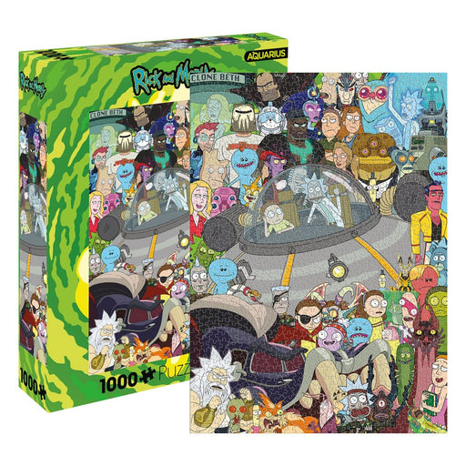 Rick and Morty Puzzle Gruppenbild