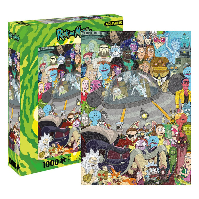 Puzle Rick and Morty foto de grupo
