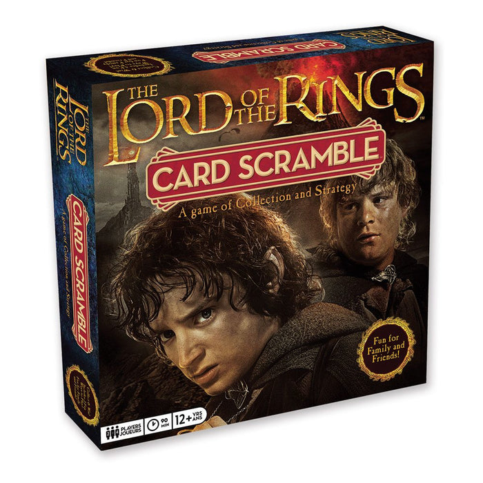 Juego de mesa El Señor de los Anillos Card Scramble (edición en inglés)