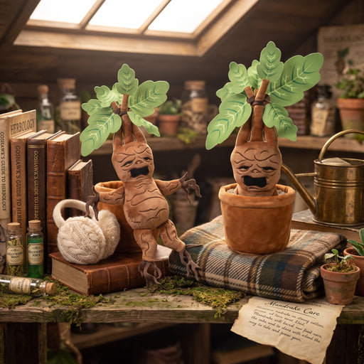 Harry Potter pluchen figuur Mandragora met geluid