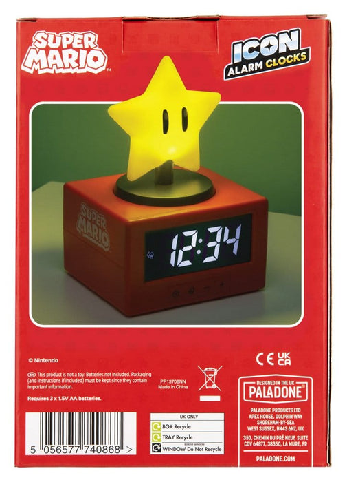 Despertador Super Mario Superestrella