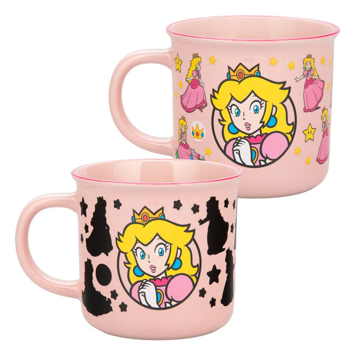 Super Mario warmtegevoelige mok Princess Peach