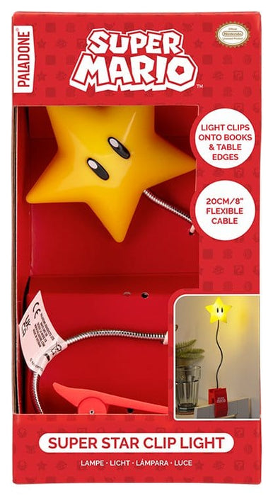 Super Mario Clip Lamp Super Star