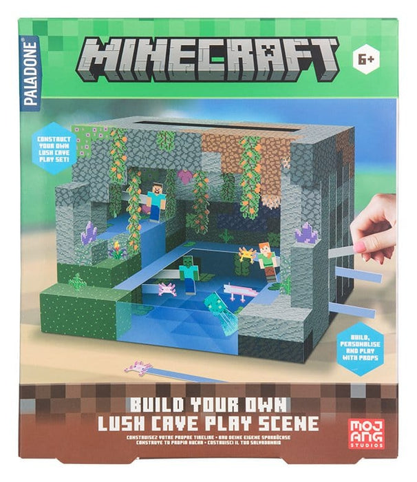 Kit 3D Minecraft scena di caverna