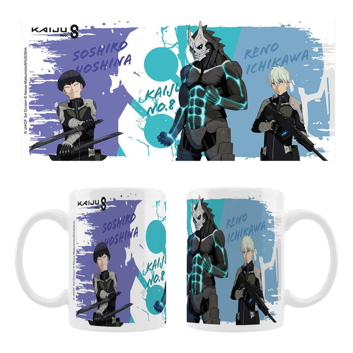 Kaiju No. 8 Tasse (Hoshina, Kaiju No. 8 & Ichikawa)