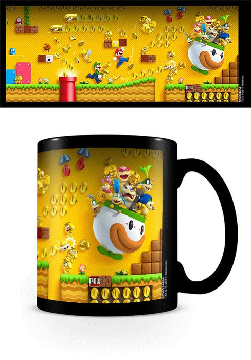 Super Mario Bros. Heat Change Mug Coin Rain