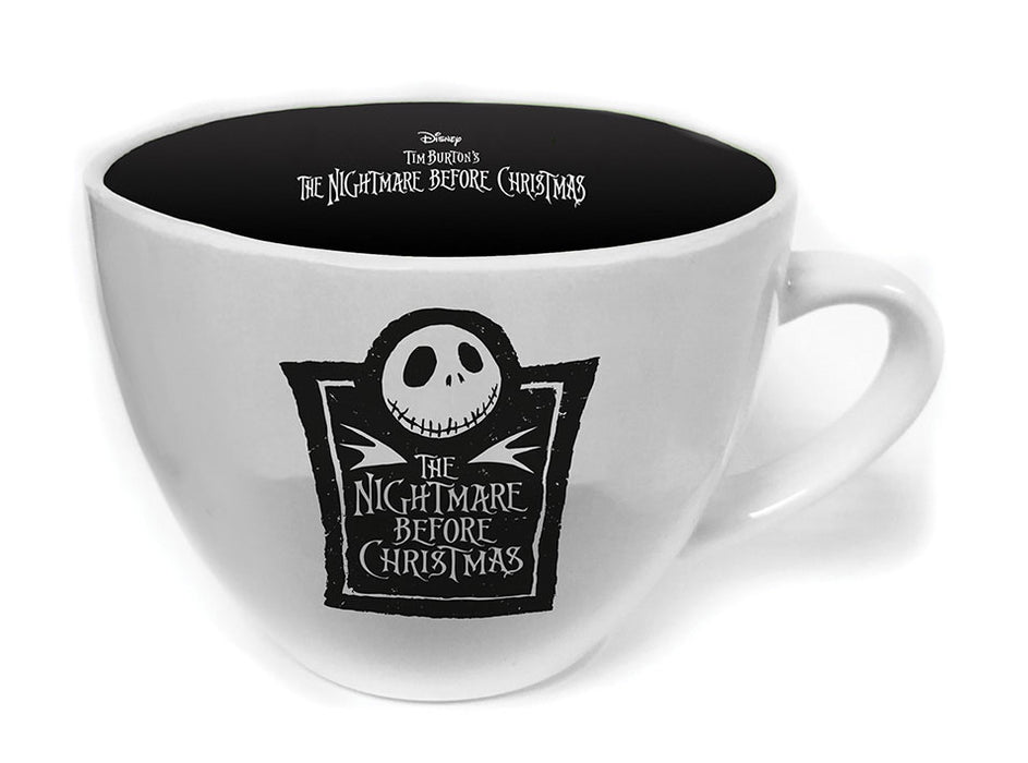 Taza de capuchino Jack Pesadilla antes de Navidad