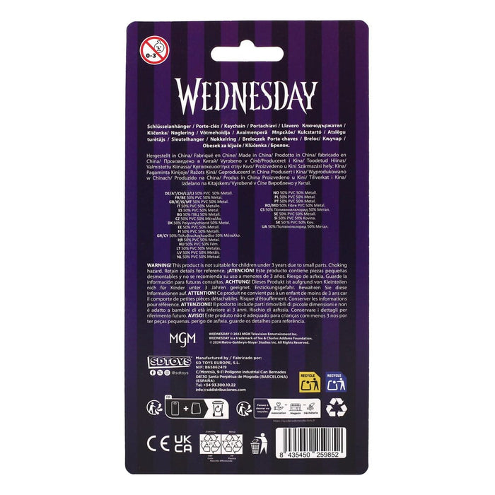 Wednesday Addams sleutelhanger
