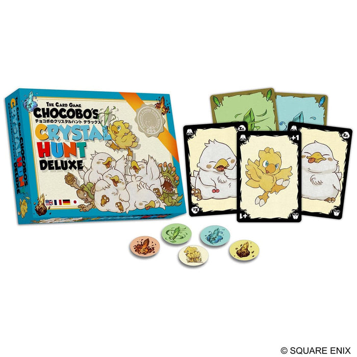 Juego de cartas Final Fantasy Chocobo's Crystal Hunt Deluxe
