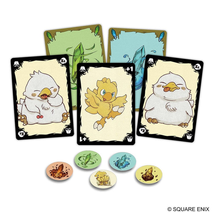 Juego de cartas Final Fantasy Chocobo's Crystal Hunt Deluxe