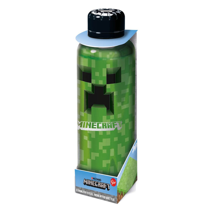 Minecraft Stainless Steel Water Bottle Creeper
