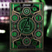 Avengers Spielkarten The Infinity Saga Grün