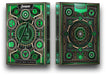 Avengers Spielkarten The Infinity Saga Grün