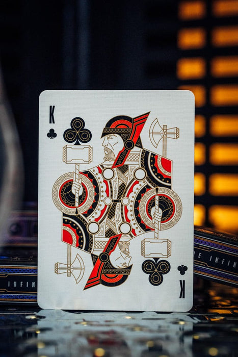 Cartas Vengadores Saga del Infinito rojas
